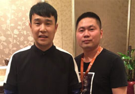 广州三牛与明星合影